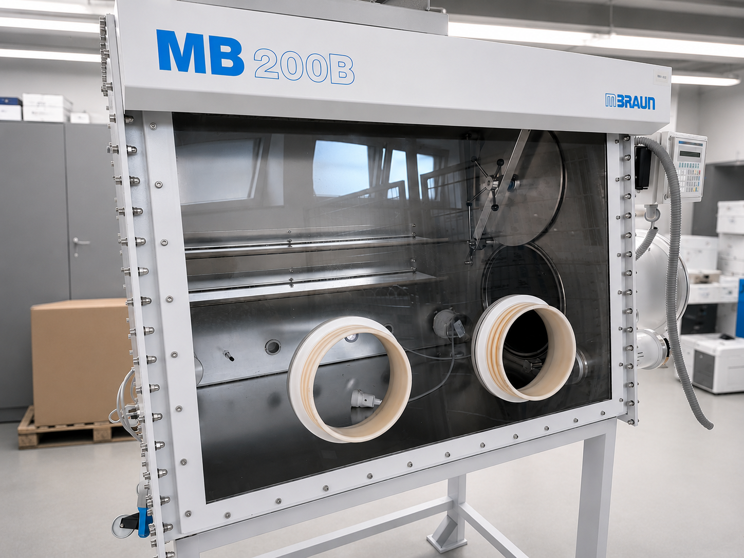 MBraun · MB200B Glovebox
